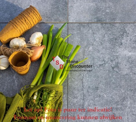 MBI Triagres Belfast Grey 80x80x3 cm Sfeerfoto