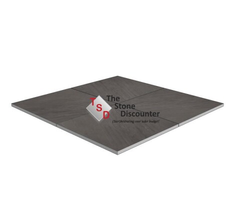 MBI Ocean Black Abbys 80x80x3 cm productfoto