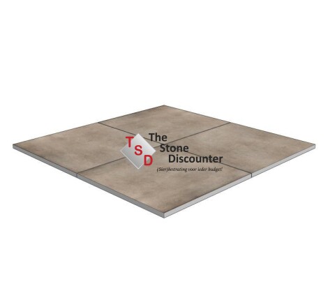 MBI Triagres Craft Cognac 80x80x3 cm productfoto