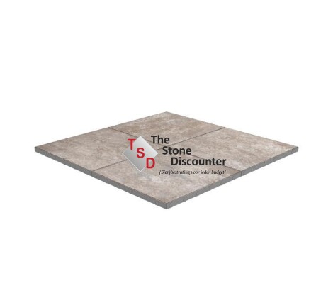 MBI Trippel T Bruin Nuance 80x80x4 cm productfoto