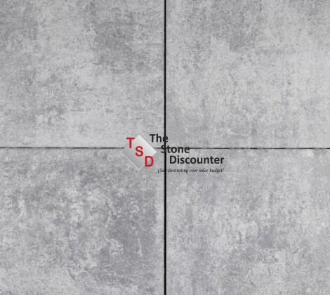 MBI Trippel T Grijs Nuance 60x60x4 cm kleurfoto