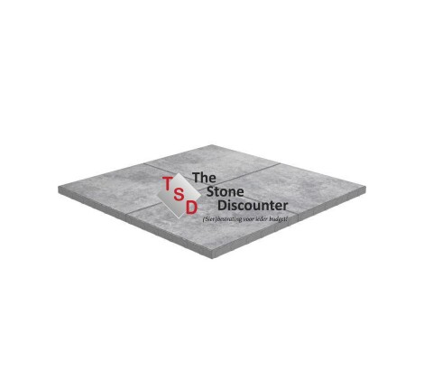 MBI Trippel T Grijs Nuance 60x60x4 cm productfoto