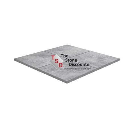 MBI Trippel T Grijs Nuance 80x80x4 cm productfoto