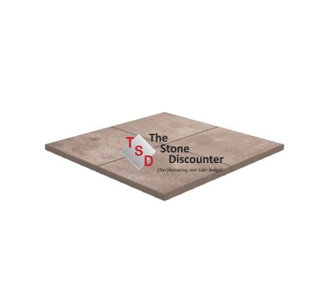 MBI Trippel T Taupe 60x60x4 cm productfoto