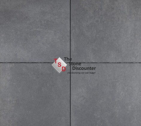 MBI Trippel T Zwart-Grijs Genuanceerd 60x60x4 cm kleurfoto