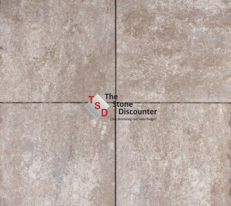 MBI Trippel T Bruin Nuance 60x60x4 cm kleurfoto