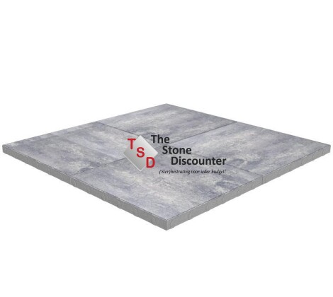 MBI Trippel T Grezza Nuance 60x60x4 cm Productfoto