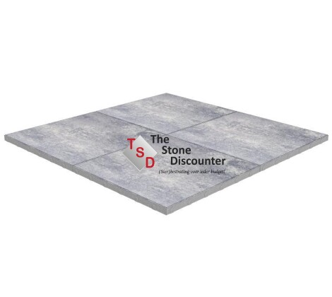 MBI Trippel T Grezza Nuance 80x80x4 cm Productfoto