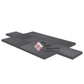 MBI Trippel T Antraciet 60x30x4 cm Productfoto