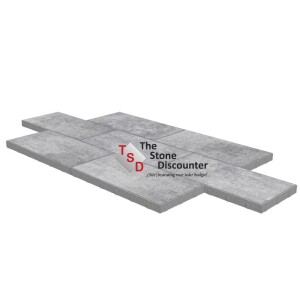 MBI Trippel T Grijs Nuance 60x30x4 cm Productfoto