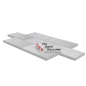 MBI Trippel T Licht Grijs 60x30x4 cm Productfoto