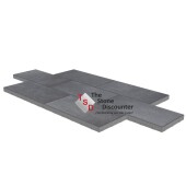 MBI Trippel T Zwart-Grijs 60x30x4 cm Productfoto