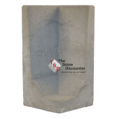 L Hoekelement Grijs 80x40x40 cm