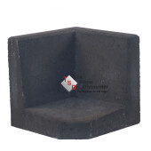 L Hoekelement Zwart 40x40x40 cm