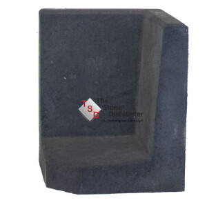 L Hoekelement Zwart 50x40x40 cm