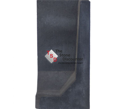 L Hoekelement Zwart 80x40x40 cm