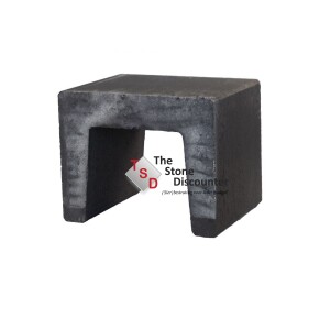 U element zwart 30x40x30 cm