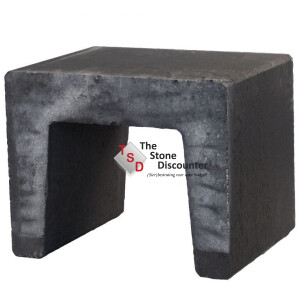 U element zwart 40x50x40 cm