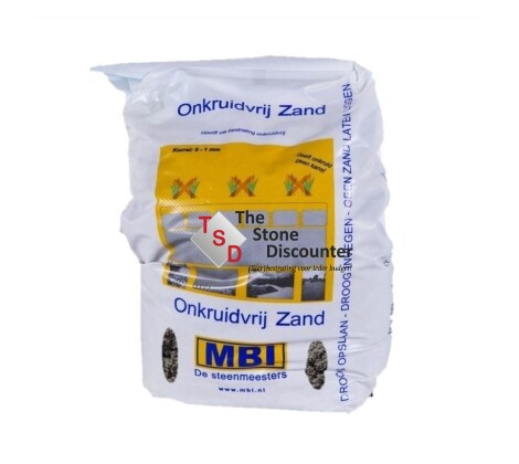 Onkruidarm voegzand grijs zakje