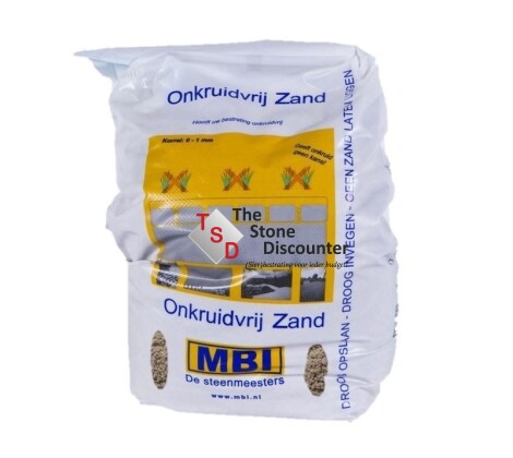 Onkruidarm voegzand neutraal zakje