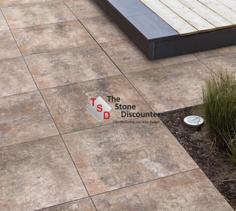 Smartstone Aardetinten 60x60x4 cm Sfeerfoto
