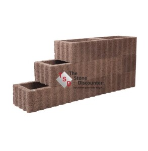 Rechthoekflor Mini Bruin-Rood 30x40x25 cm  productfoto
