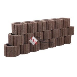 Circelflor Groot Bruin-Rood 48x38x30 cm  productfoto