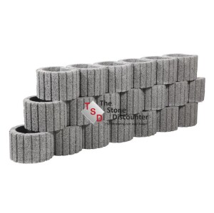 Circelflor Groot Grijs 48x38x30 cm  productfoto