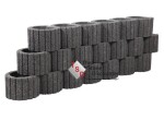 Circelflor Groot Zwart 48x38x30 cm  productfoto
