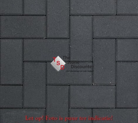 RedSun BetonKlinker Antraciet 10,5x10,5x8 cm Kleurfoto