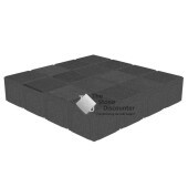 RedSun BetonKlinker Antraciet 10,5x10,5x8 cm Productfoto