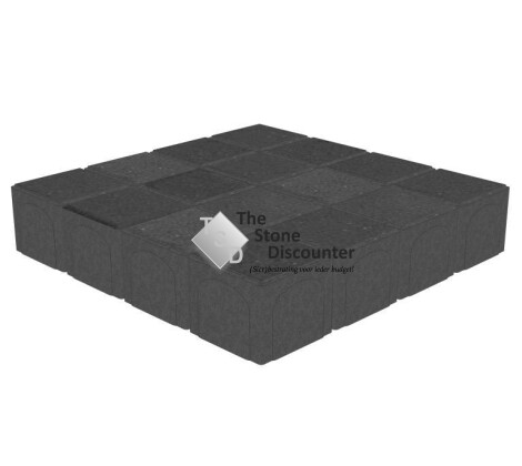 RedSun BetonKlinker Antraciet 10,5x10,5x8 cm Productfoto