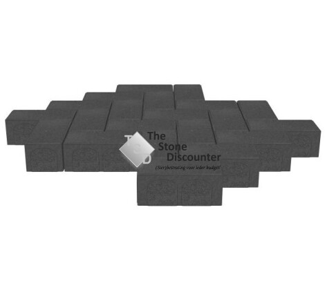 RedSun BetonKlinker Antraciet 21x10,5x8 cm Productfoto