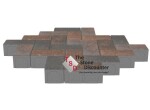 RedSun BetonKlinker Bruin-Zwart 21x10,5x8 cm Productfoto