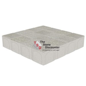 RedSun BetonKlinker Grijs 10,5x10,5x8 cm Productfoto