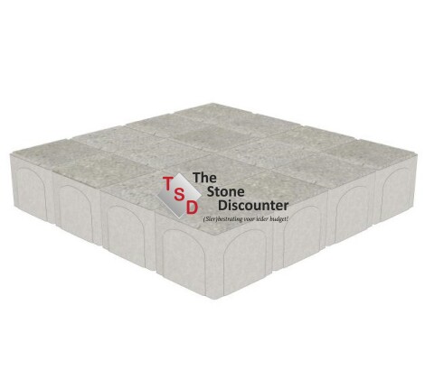RedSun BetonKlinker Grijs 10,5x10,5x8 cm Productfoto