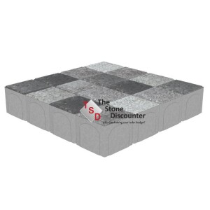 RedSun BetonKlinker Grijs-Zwart 10,5x10,5x8 cm Productfoto