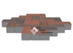 RedSun BetonKlinker Rood-Zwart 21x10,5x8 cm Productfoto