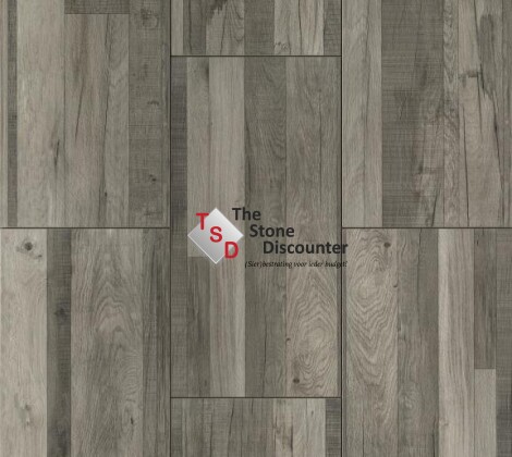 Cerasun Woodlook Torino Grigio 80x40x4 cm kleurfoto
