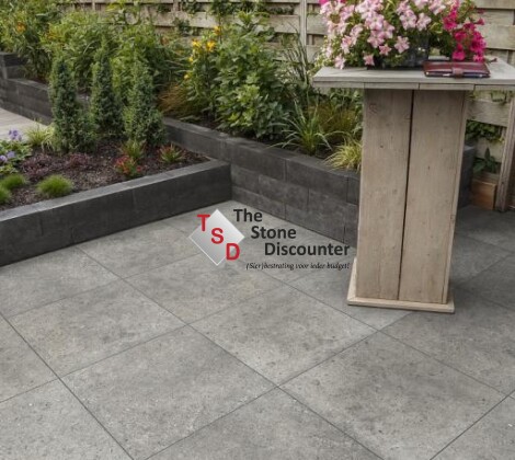 Cerasun Anima Grigio 60x60x4 cm sfeerfoto