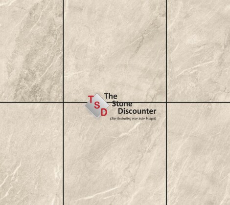 Cerasun Bergamo Greige 60x60x4 cm kleurfoto