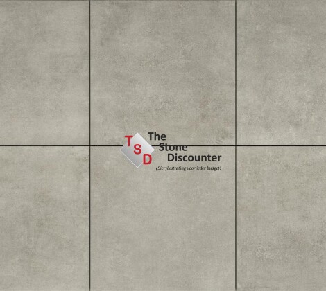 Cerasun Cemento Greige 60x60x4 cm kleurfoto