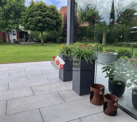 Cerasun Cemento Grigio 80x40x4 cm sfeerfoto