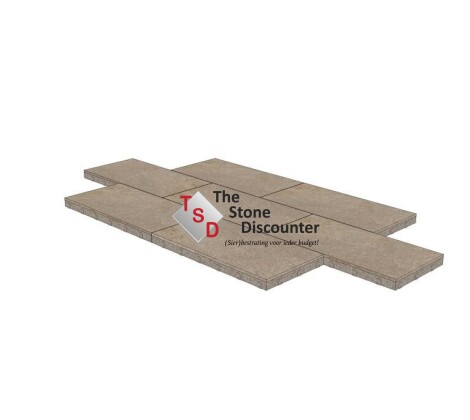 Cerasun Palermo Sabbia 60x30x4 cm productfoto