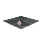 Cerasun Tropea Antracite 60x60x4 cm productfoto