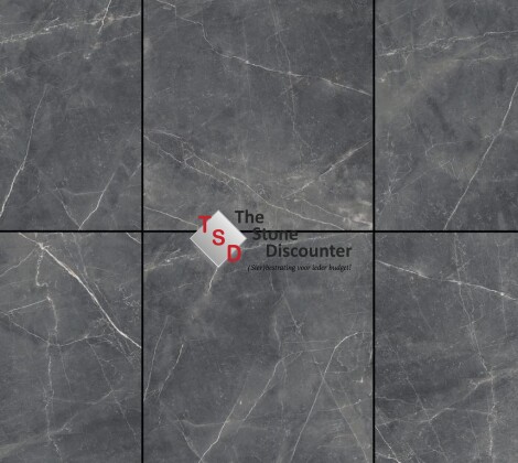 Cerasun Exclusive Lucca Black 60x60x4 cm kleurfoto