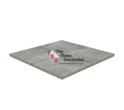 Cerasun Exclusive Lucca Grey 60x60x4 cm productfoto