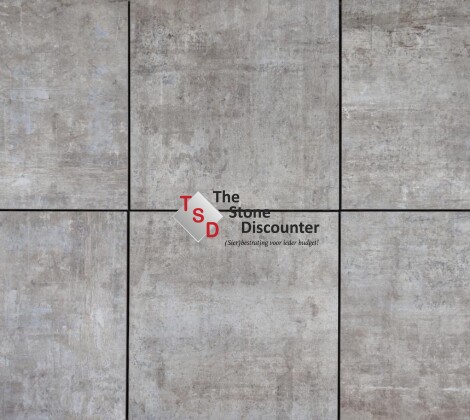 Cerasun Exclusive Murales Grey 60x60x4 cm kleurfoto