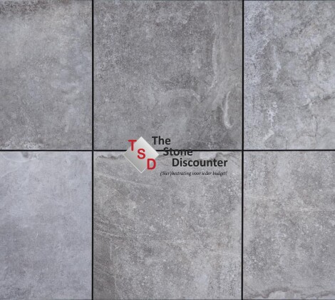 Cerasun Exclusive Provence Grey 60x60x4 cm kleurfoto