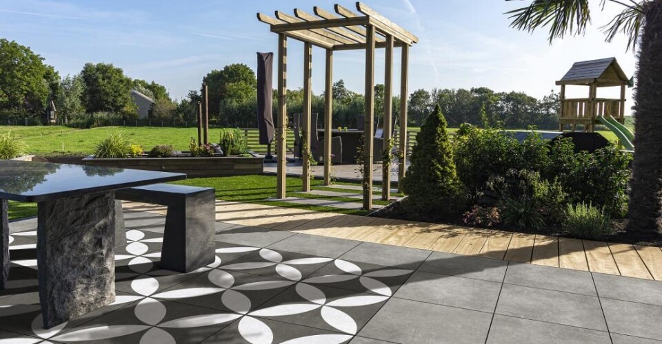 Cerasun Flower Decor 60x60x4 cm sfeerfoto